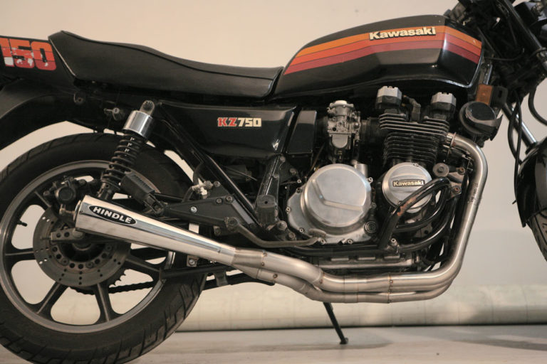 kz750 exhaust