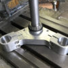 Honda CB350 (72-73) CB360/350F/400F "Dropped" Billet Aluminum Triple Assembly - Image 2