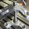 Honda CB350 (72-73) CB360/350F/400F "Dropped" Billet Aluminum Triple Assembly - Image 5