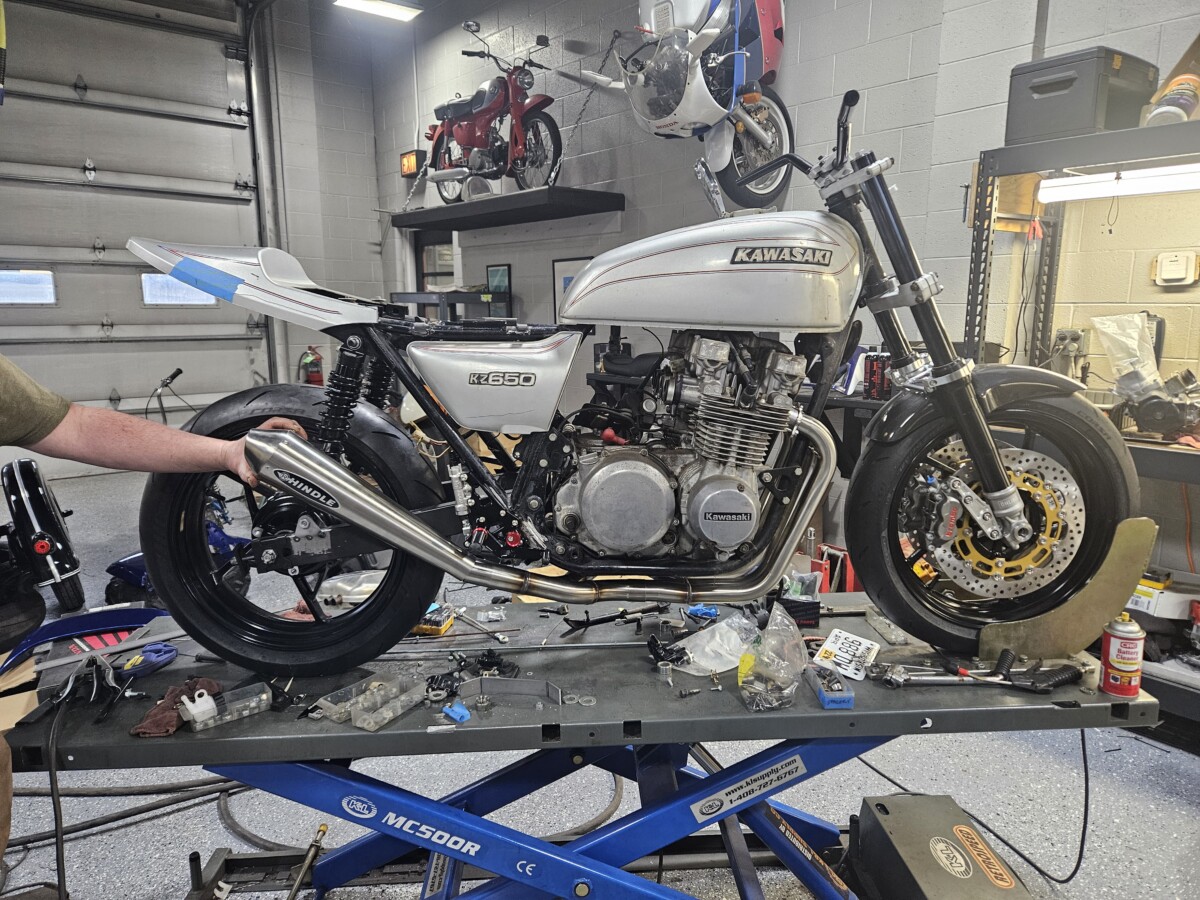 Kawasaki KZ650 (77-82)/KZ750 (80-84)/GPZ750 and ZX750 (82-85) RRR/Hindle Stainless Steel Exhaust Systems to fit 1980-85 - Image 7